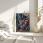 Still Life Glass and Siphon ca. 1914 Umberto Boccioni 4 mockup