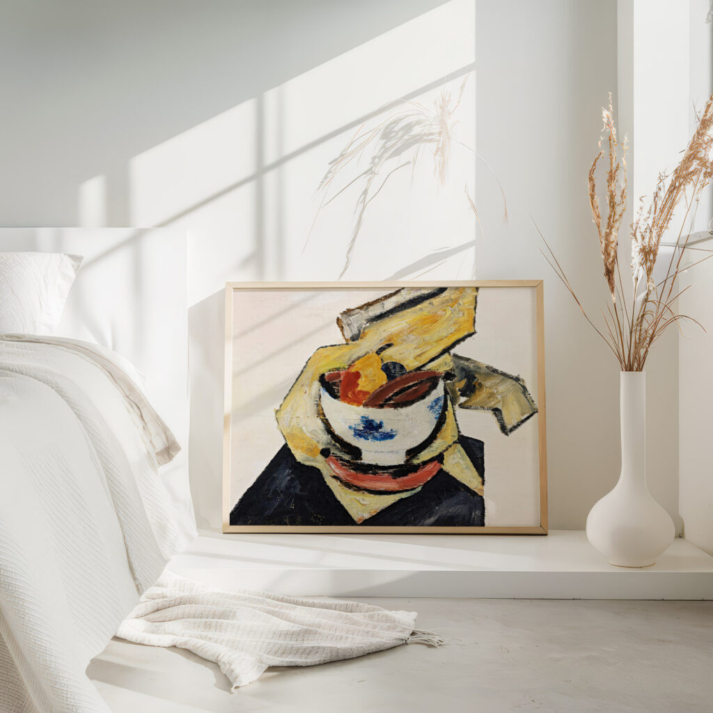 Still Life With White Bowl 1917 Marsden Hartley 4 mockup