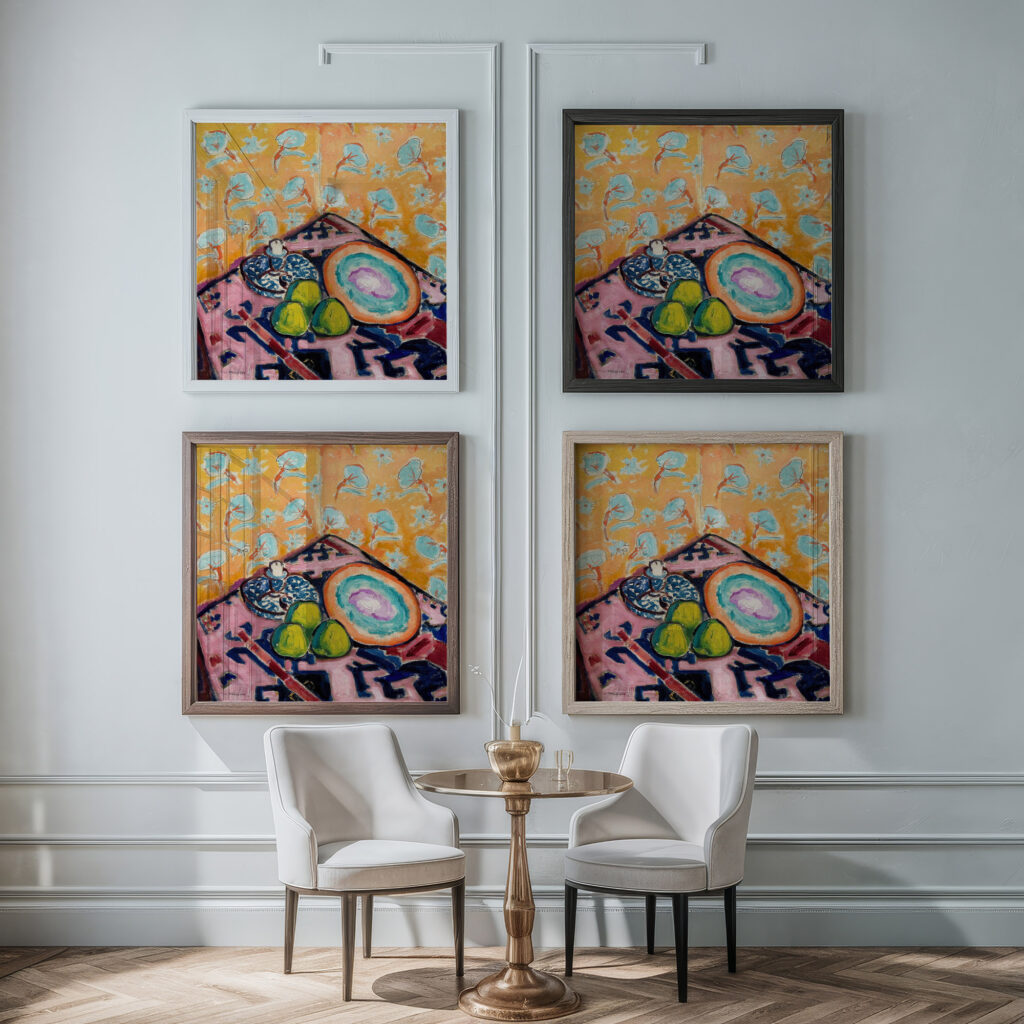 Still Life c. 1909–1910 Alfred Henry Maurer framed posters mockup