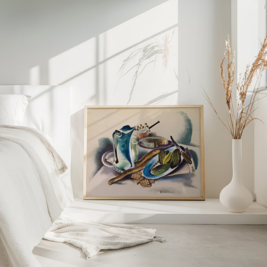 Still Life circa 1930 Preston Dickinson 4 mockup