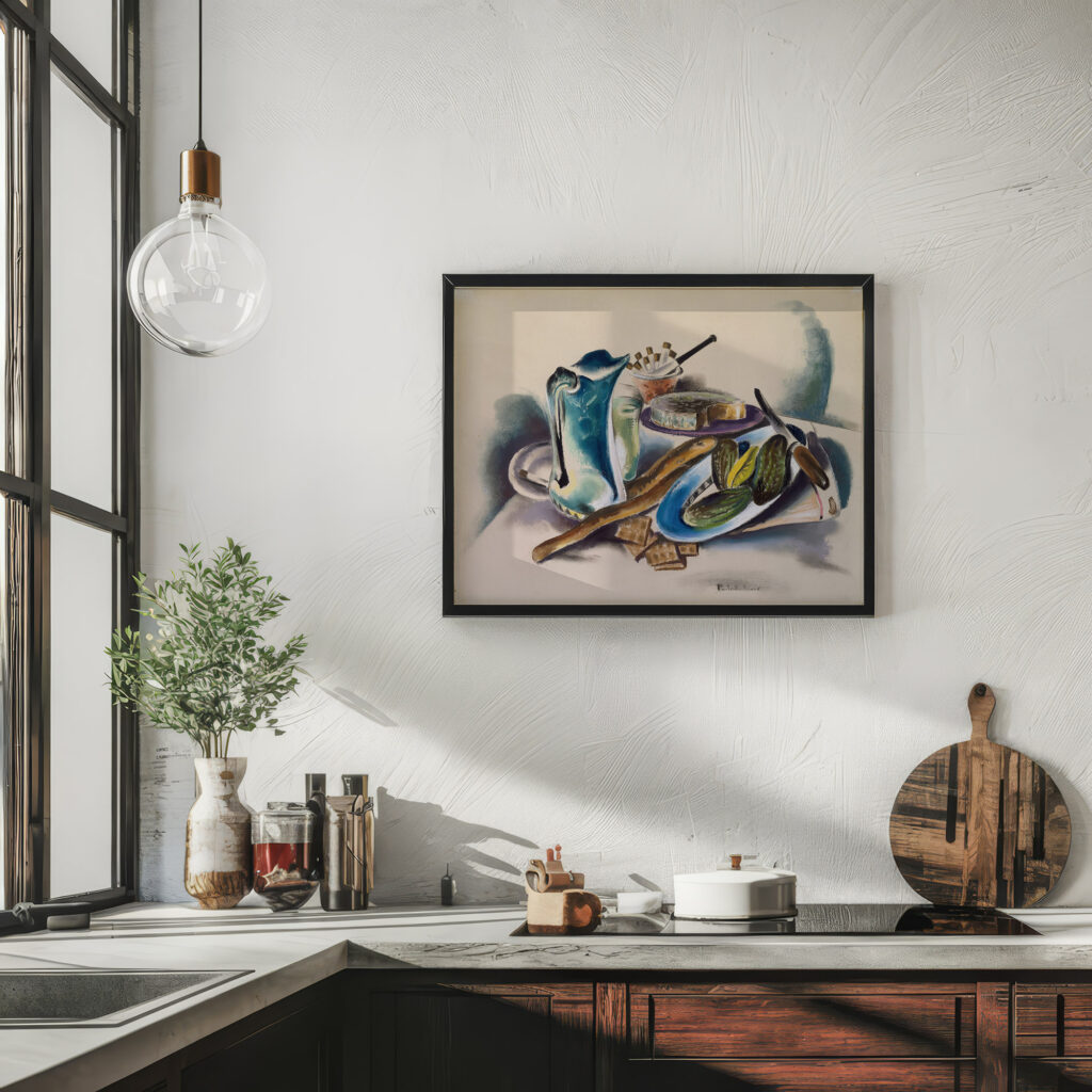 Still Life circa 1930 Preston Dickinson 6 mockup