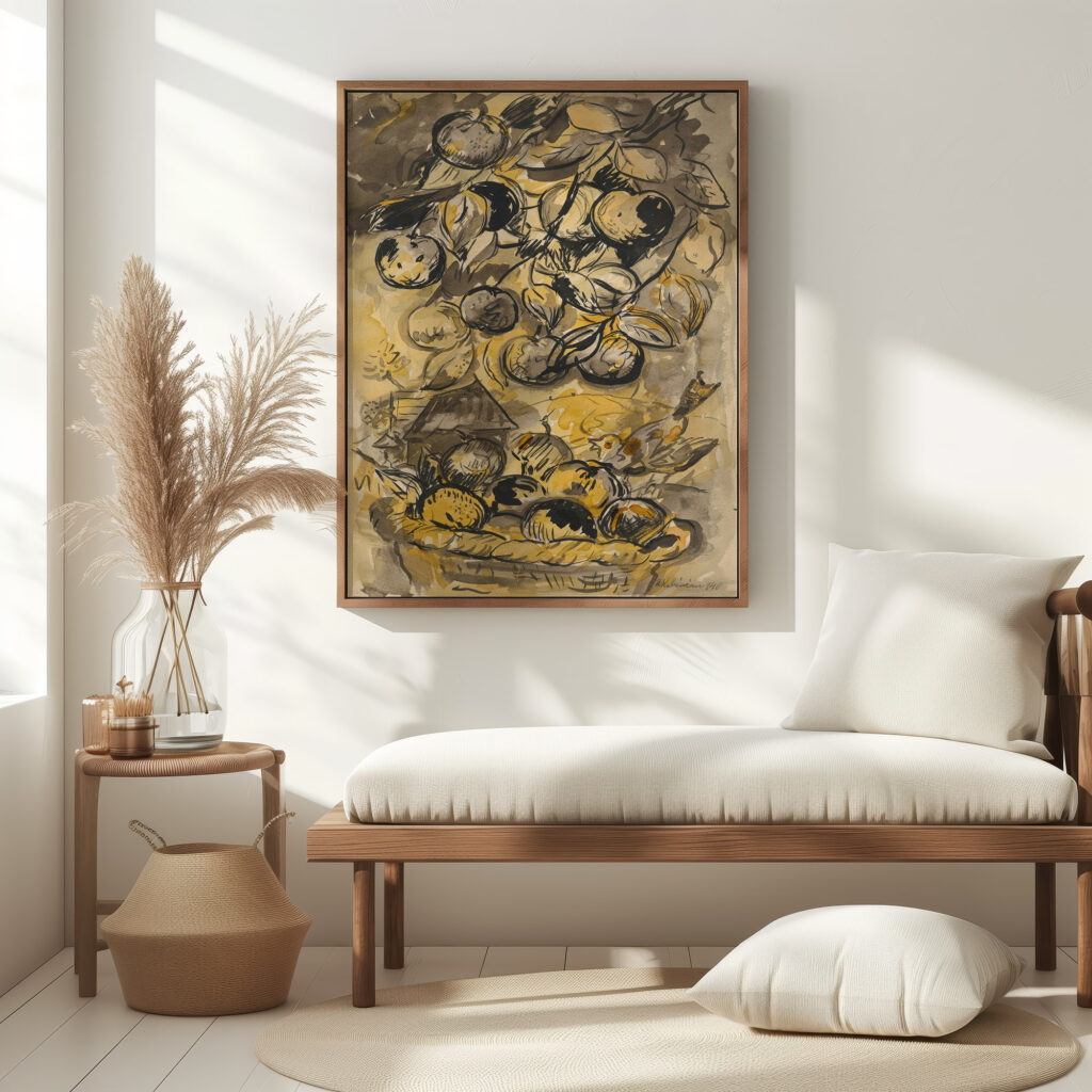 Still Life with Apples 1940 Arnold Peter Weisz Kubincan 5 mockup