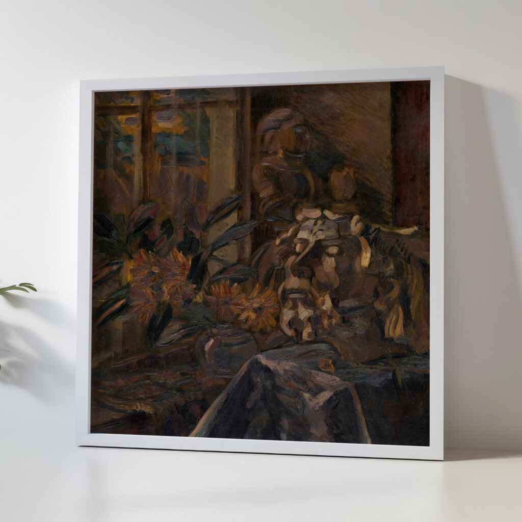 Still Life with Buste Henri Victor Gabriel Le Fauconnier 5 mockup