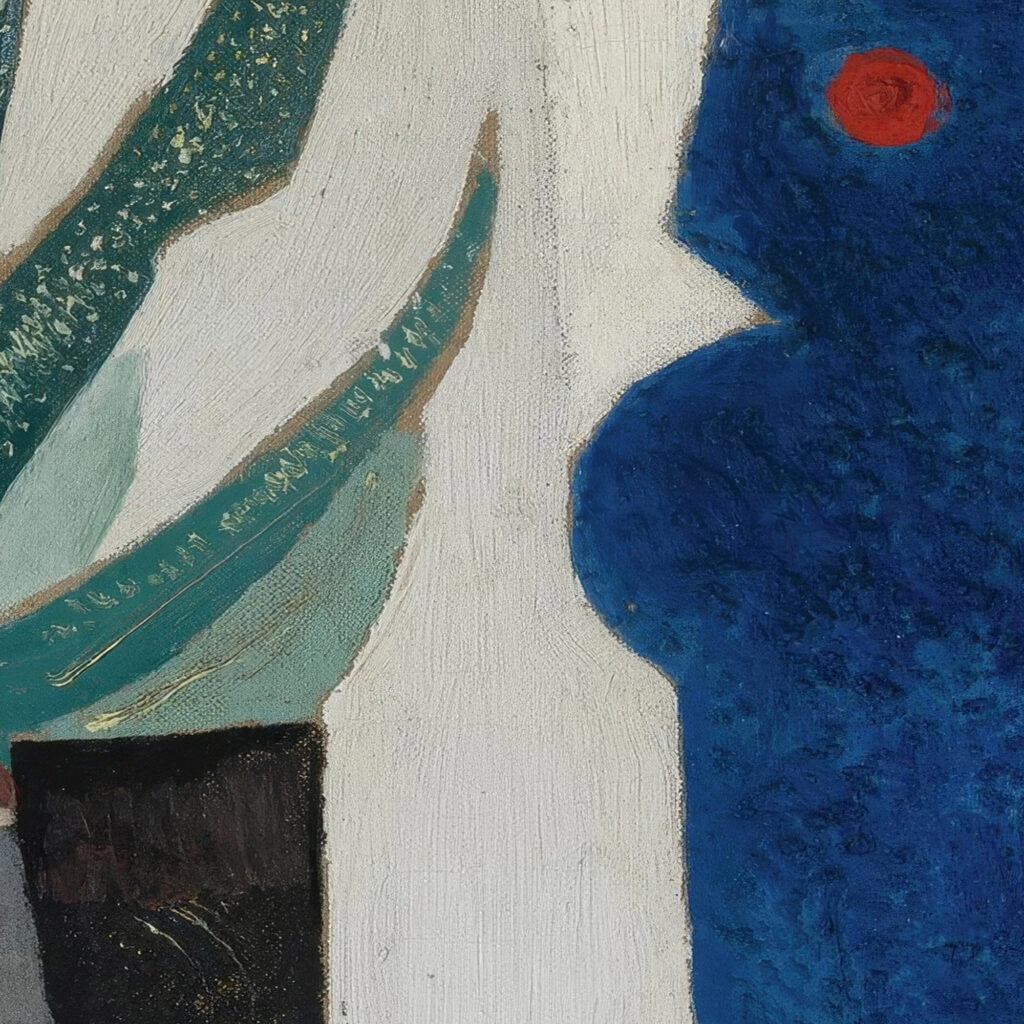 Still Life with Cactus 1916 Angel Zarraga 8 mockup
