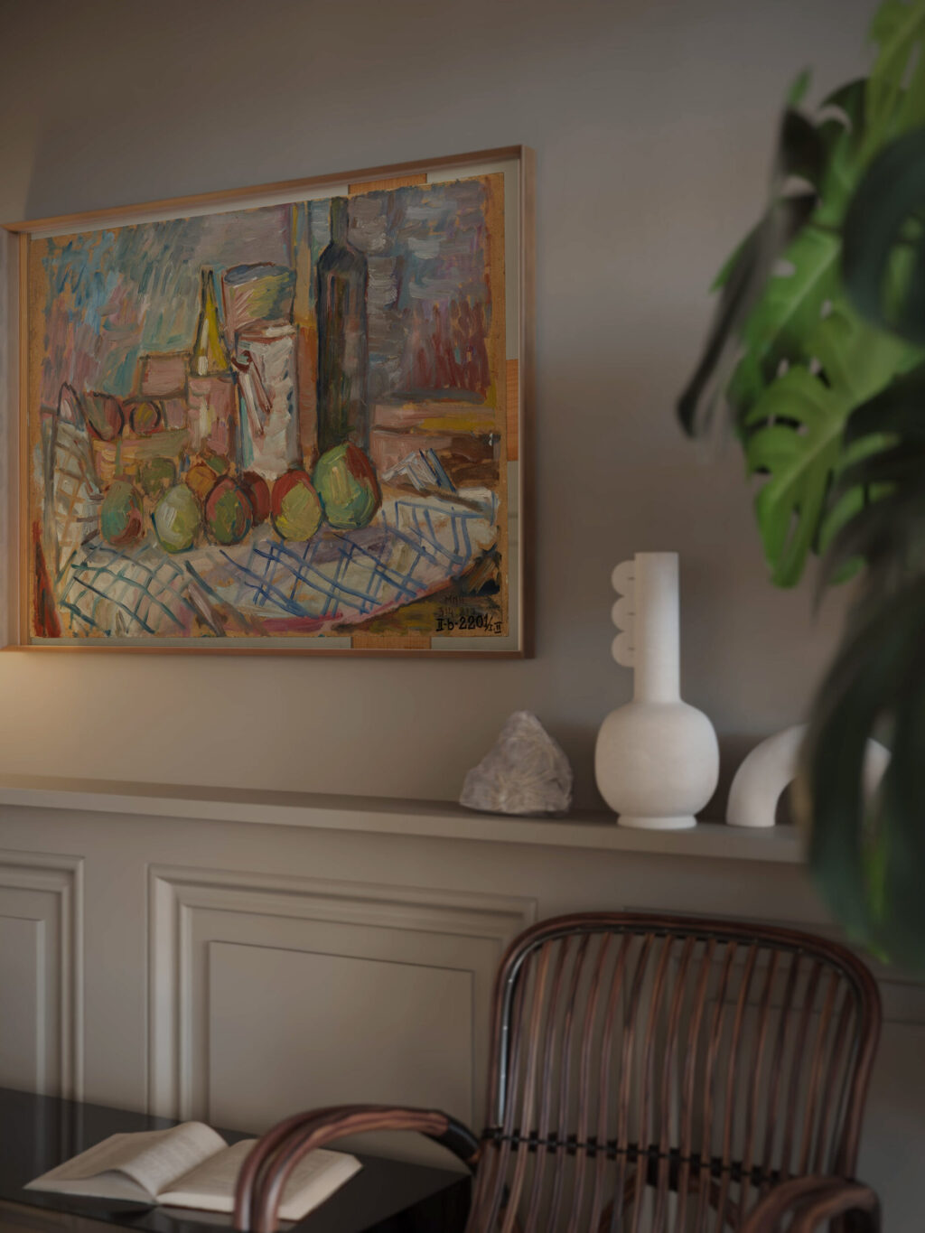 Still Life with Fruit 1937 Sasza Blonder video mockup