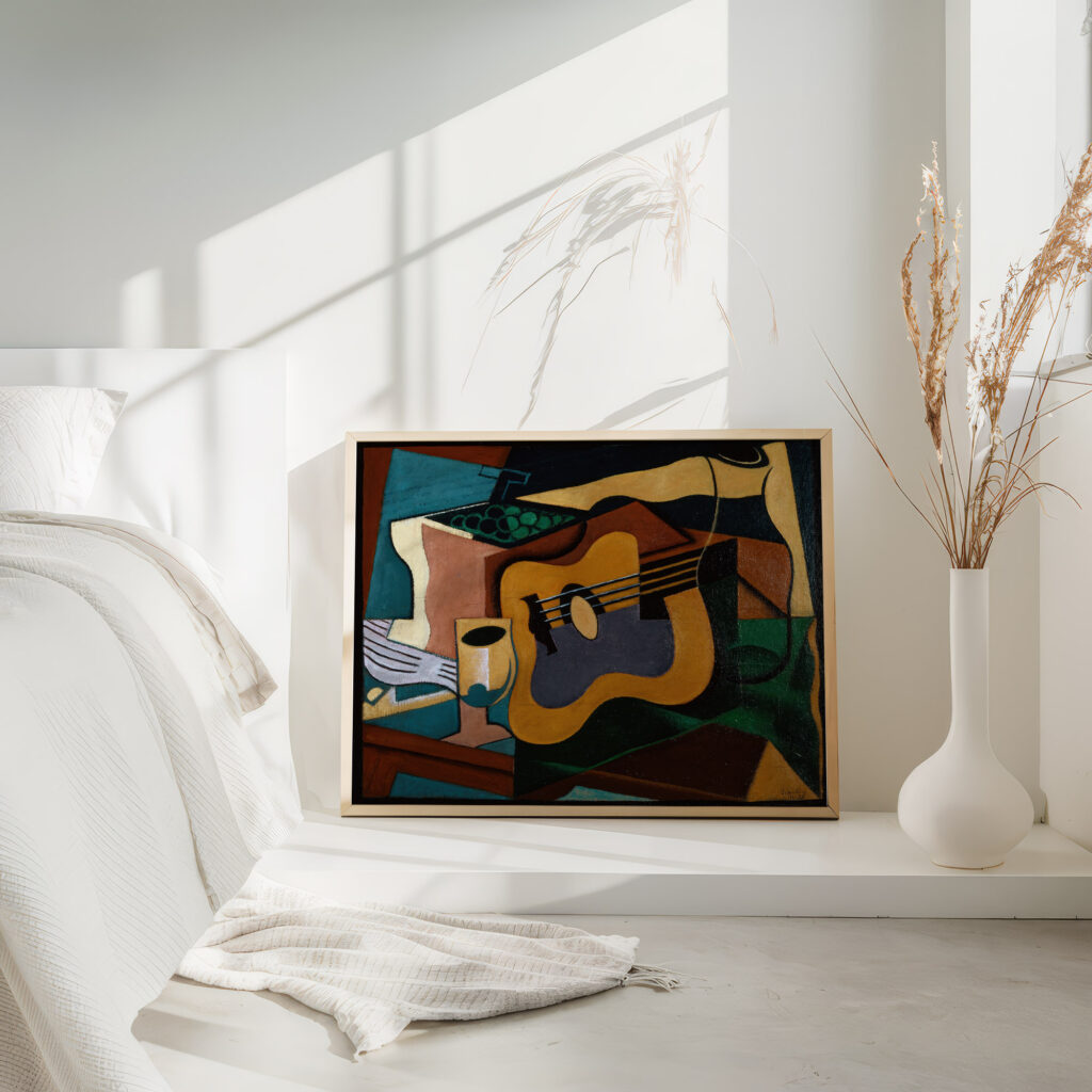 Still Life with Guitar 1920 Juan Gris 4 mockup