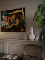 Still Life with Guitar 1920 Juan Gris video mockup