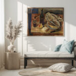 Still Life with Herring 1934 Gustave De Smet 5 mockup