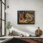 Still Life with Herring 1934 Gustave De Smet 6 mockup