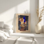 Still Life with Knife 1920 Louis Marcoussis 4 mockup