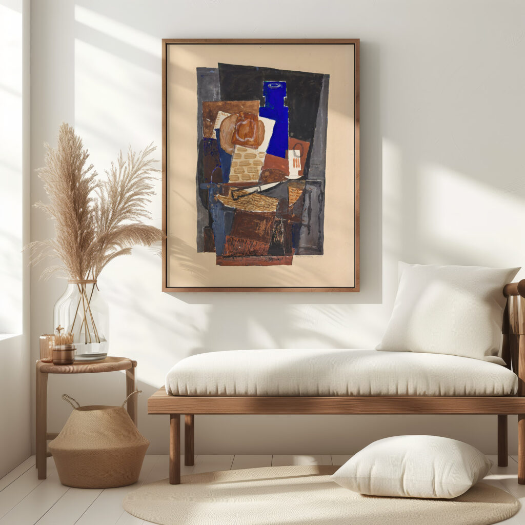 Still Life with Knife 1920 Louis Marcoussis 5 mockup