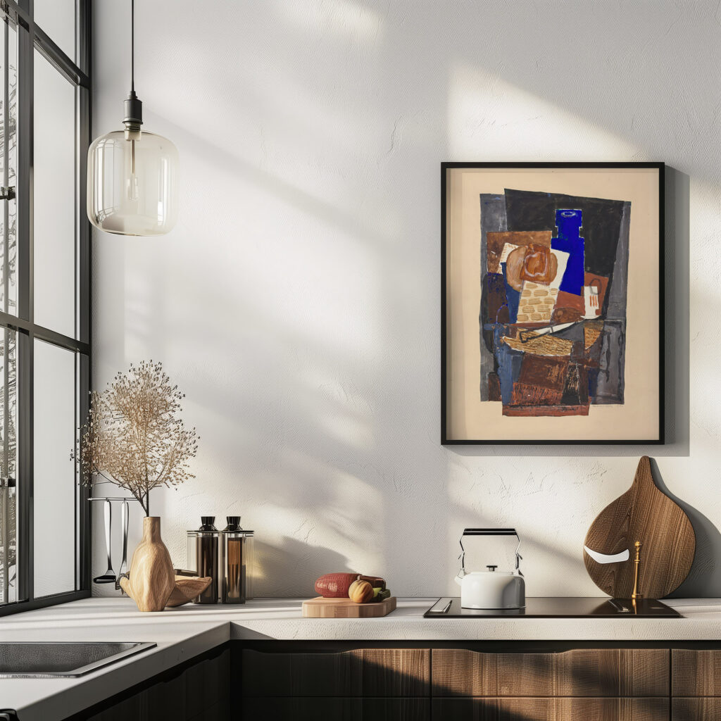 Still Life with Knife 1920 Louis Marcoussis 6 mockup