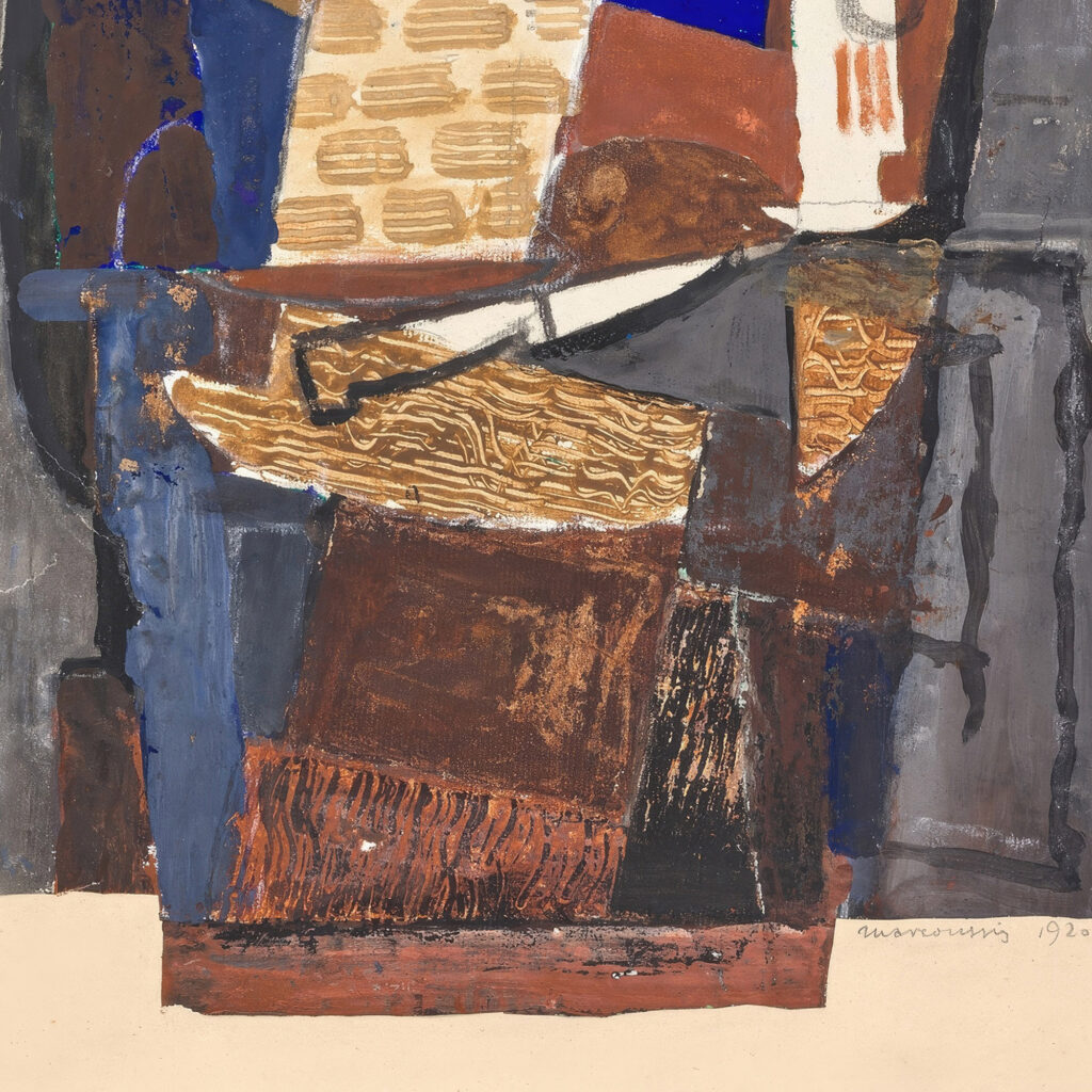 Still Life with Knife 1920 Louis Marcoussis 8 mockup