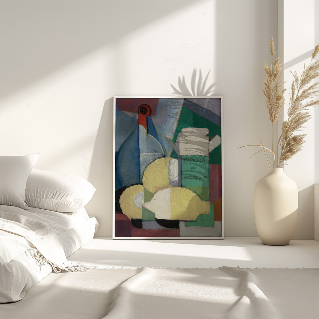 Still Life with Lemons and Tapioca Angel Zarraga 4 mockup