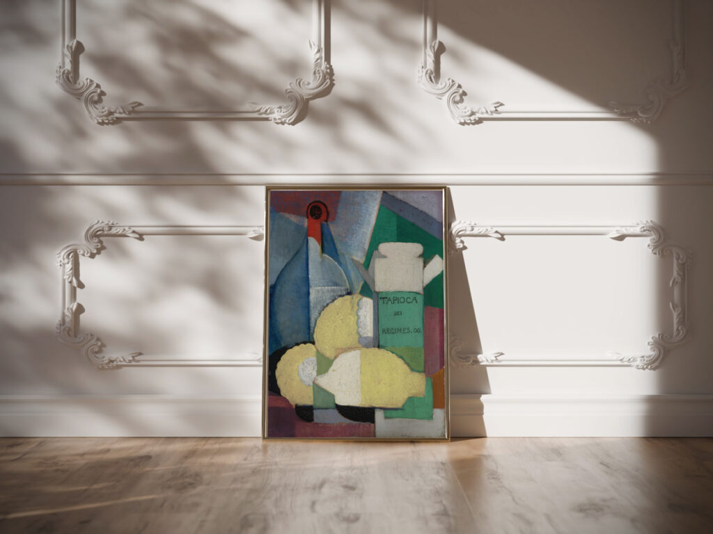 Still Life with Lemons and Tapioca Angel Zarraga video mockup