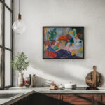 Still Life with Oranges in a Basket 1922 1923 Edvard Weie 6 mockup