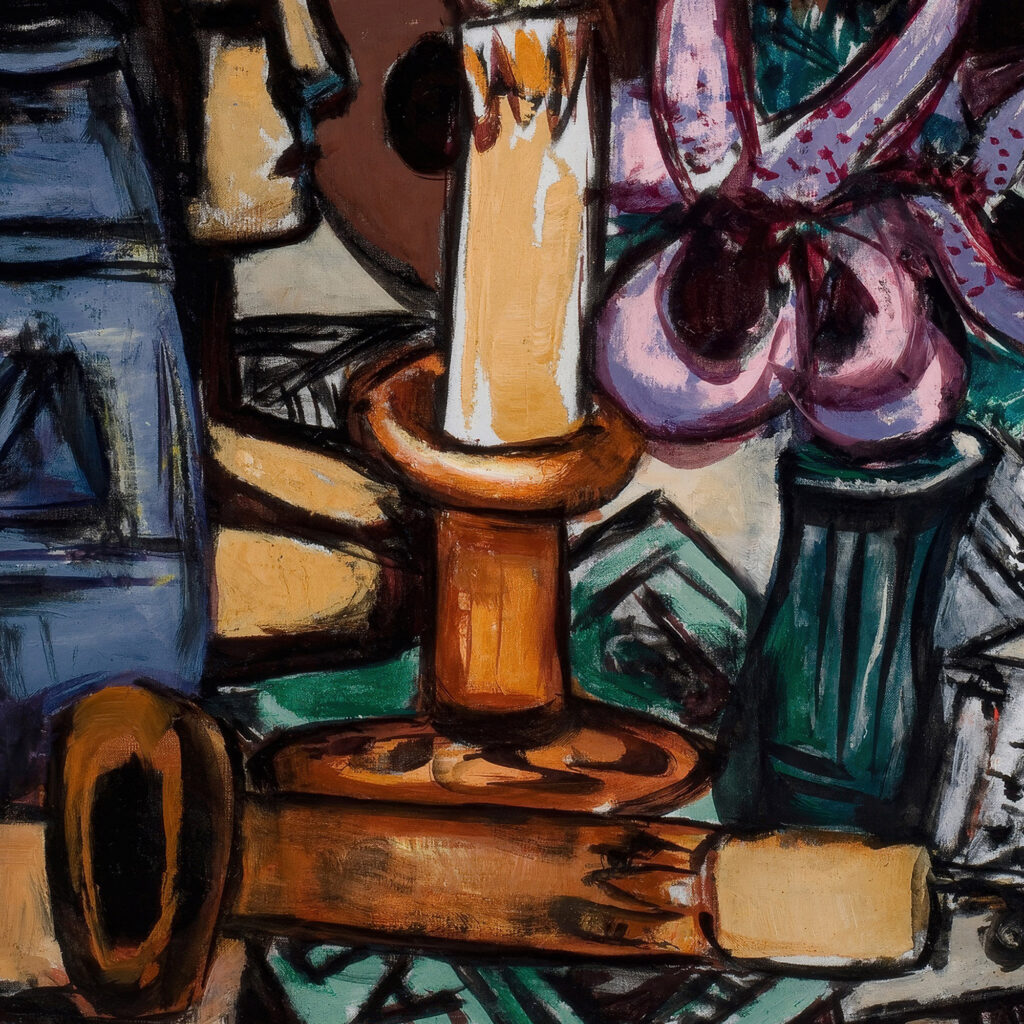 Still Life with Two Large Candles 1947 Max Beckmann 8 mockup
