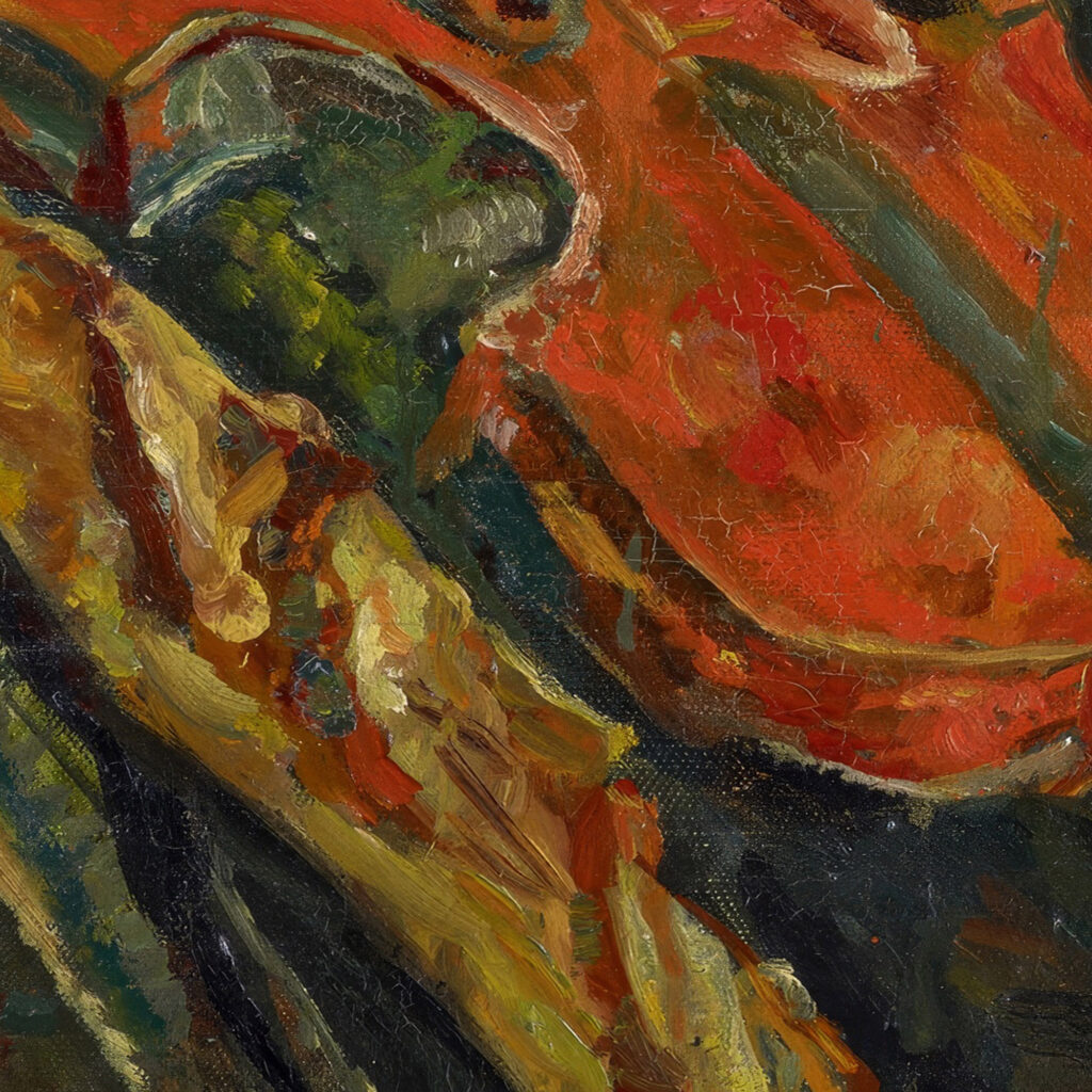 Still Life with Violin Bread and Fish 1922 Chaim Soutine 8 mockup