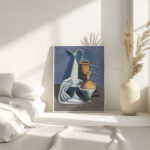 Still Life with Water Jug Towel and Jars 1929 Vilhelm Lundstrom 4 mockup