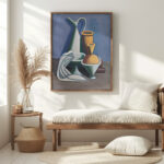 Still Life with Water Jug Towel and Jars 1929 Vilhelm Lundstrom 5 mockup