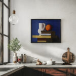 Still Life with White Jar Orange and Book 1932 – 1933 Vilhelm Lundstrom 6 mockup