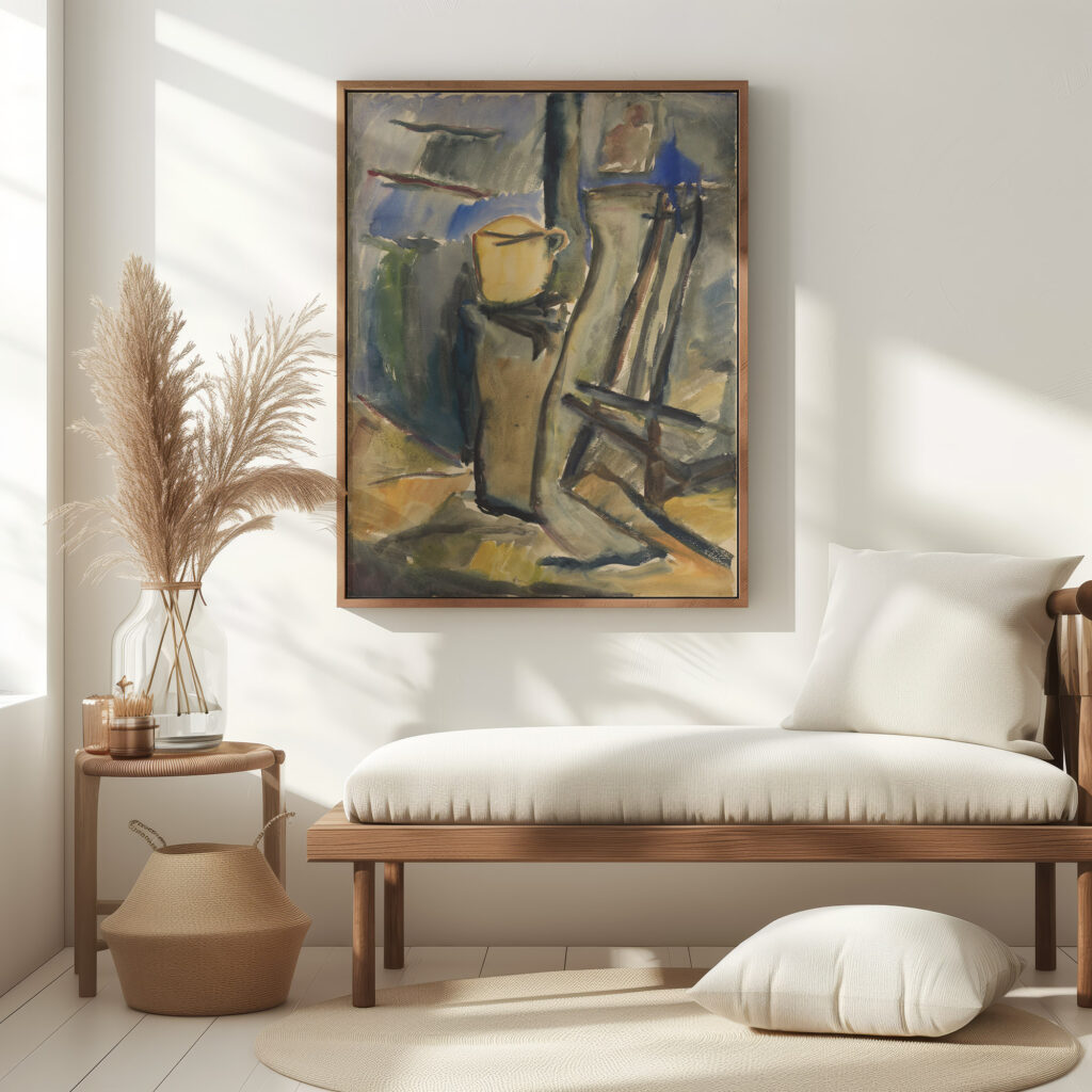 Still Life with Yellow Vessel 1935 Zolo Palugyay 5 mockup