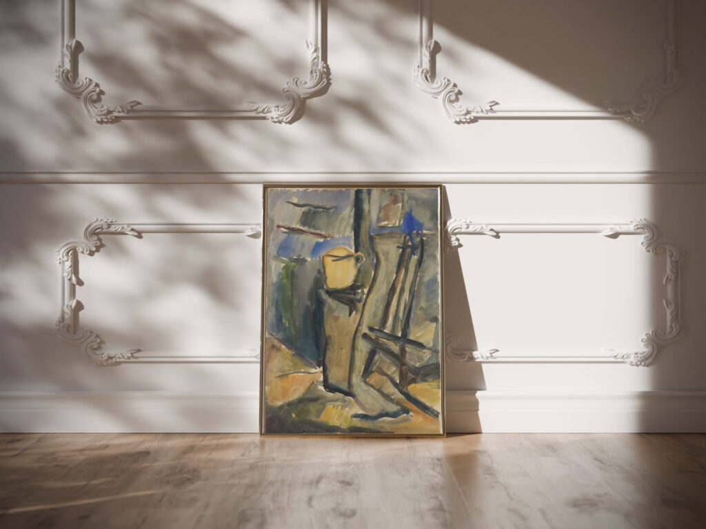 Still Life with Yellow Vessel 1935 Zolo Palugyay video mockup