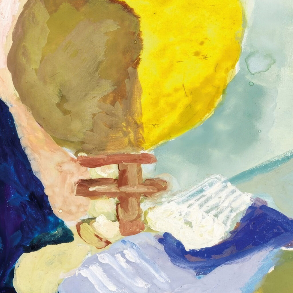 Still Life with a Glass 1913 Vera Mikhailovna Ermolaeva 8 mockup