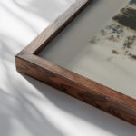 Still life 1931 Zolo Palugyay close up dark wood mockup