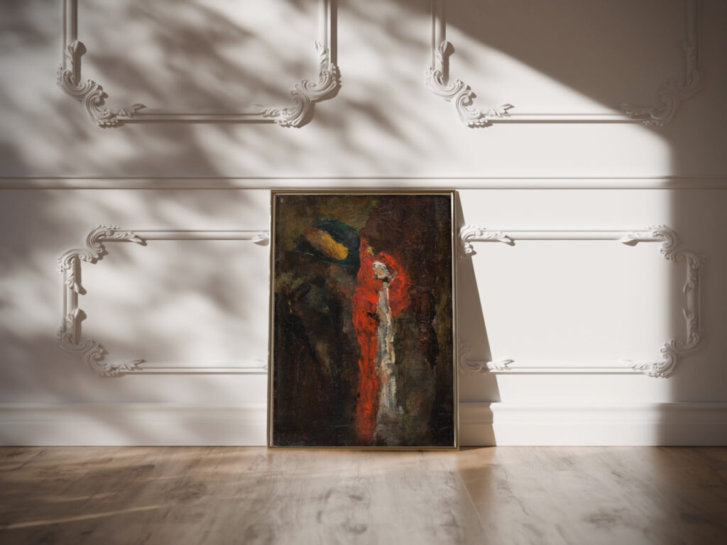 Still life Fabrics 1880 James Ensor video mockup