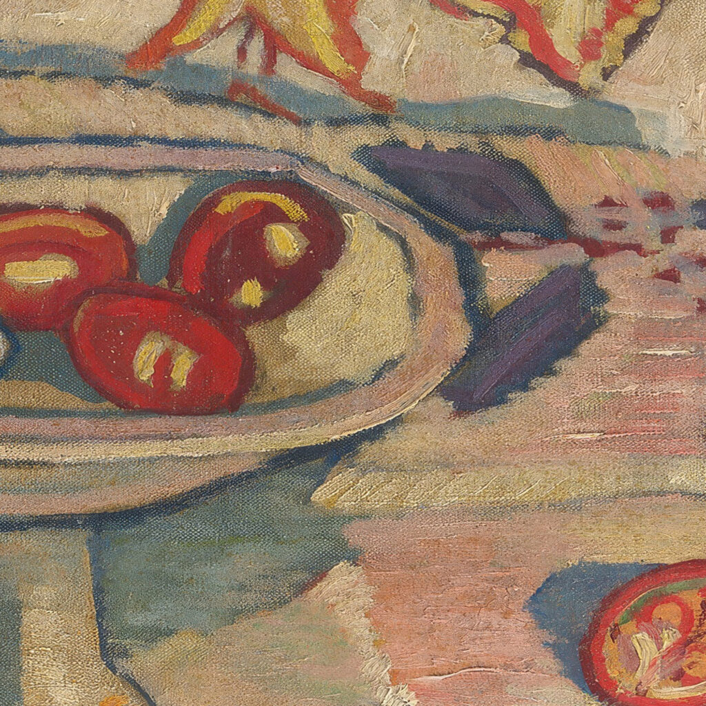 Still life with colored eggs 1914 18 Villem Ormisson 8 mockup
