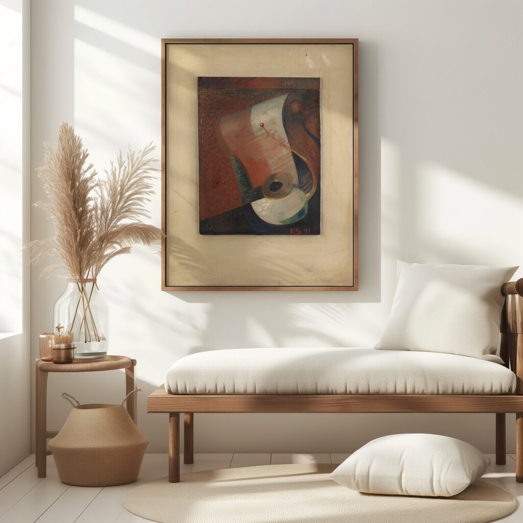 Still life with penny 1941 Kurt Schwitters 5 mockup