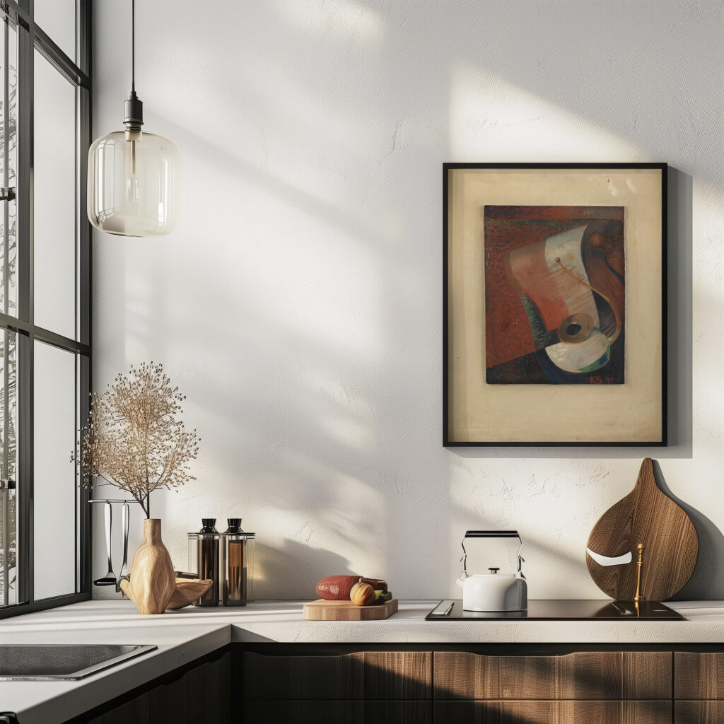 Still life with penny 1941 Kurt Schwitters 6 mockup