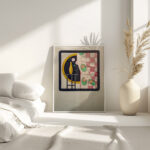 Still life with vase and curtain Georges Gaudion 4 mockup