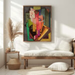 Still life. Bouquet of Roses 1921 Antonin Prochazka 5 mockup