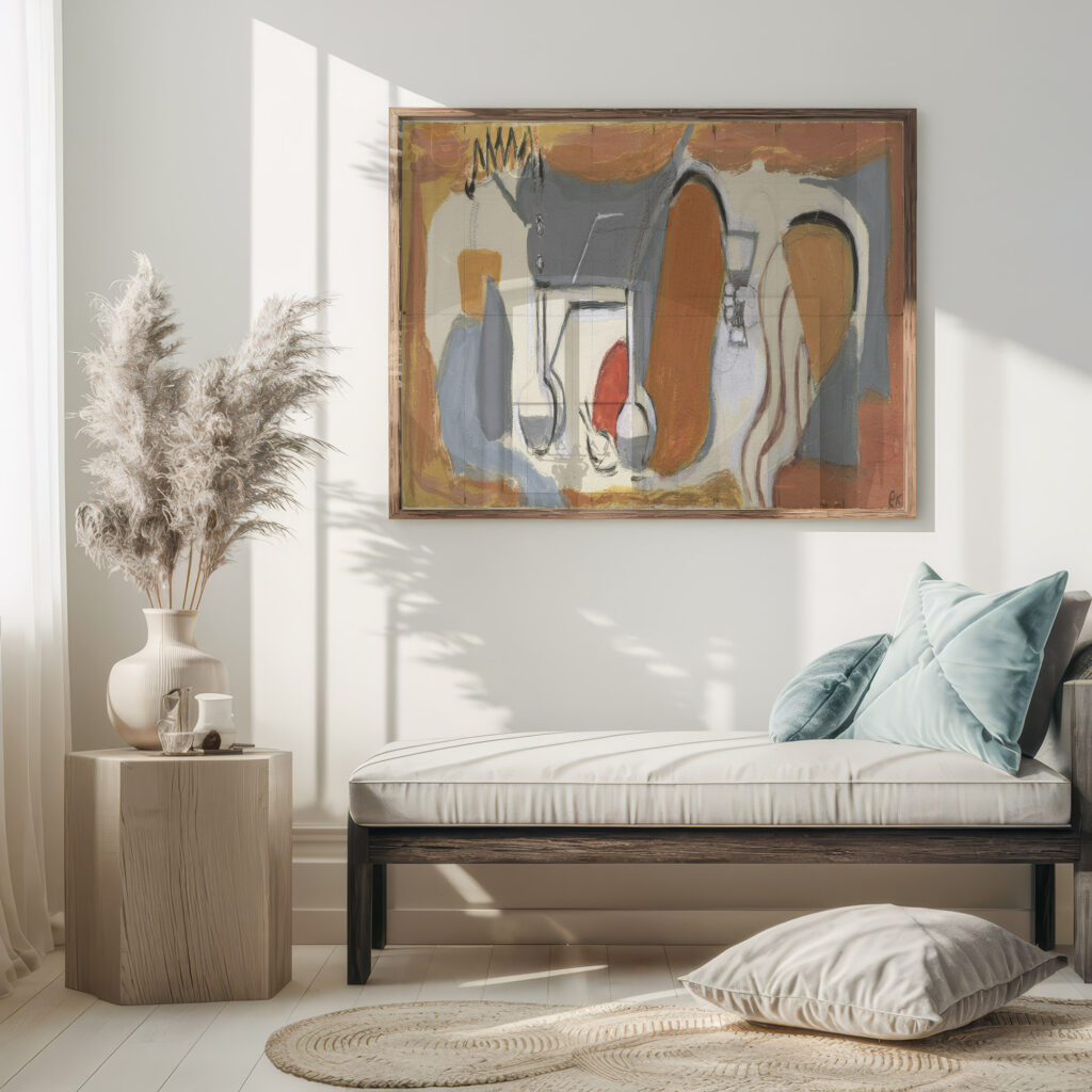 Stilleben med glass 1935 1937 Ragnhild Keyser 5 mockup
