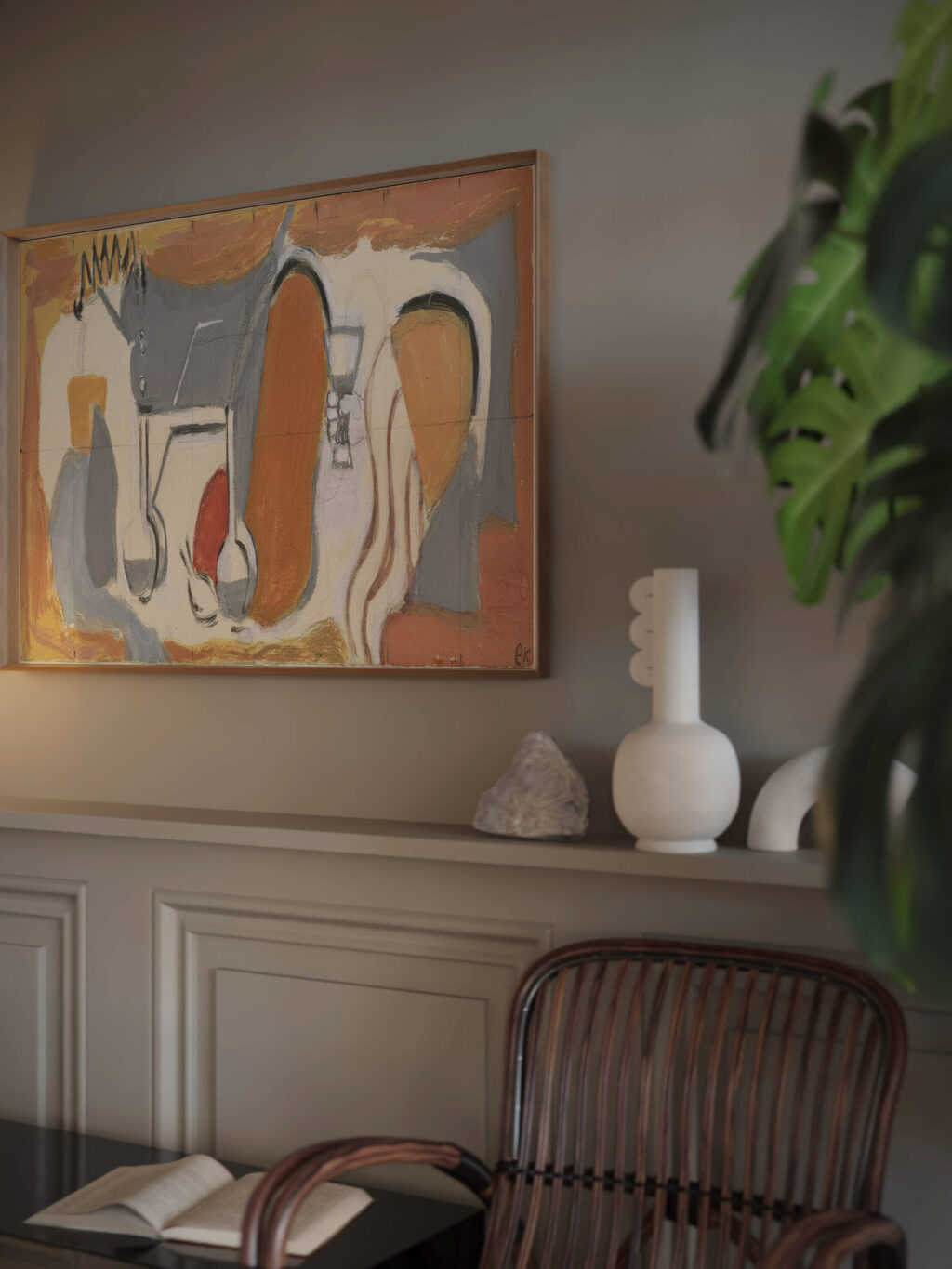 Stilleben med glass 1935 1937 Ragnhild Keyser video mockup