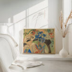 Stilleben mit Enzian und Turkenbund 1920 Ernst Ludwig Kirchner 4 mockup