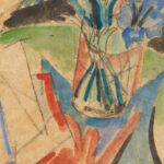 Stilleben mit Enzian und Turkenbund 1920 Ernst Ludwig Kirchner 8 mockup