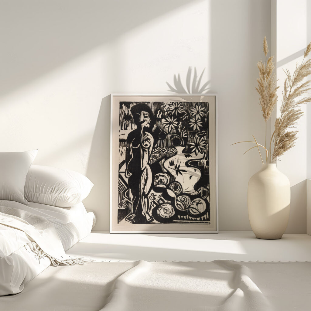 Stilleben mit Plastik 1925 Ernst Ludwig Kirchner 4 mockup