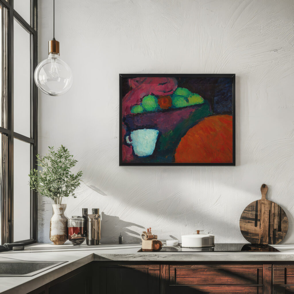 Stilleben mit Tasse circa 1908 Alexej von Jawlensky 6 mockup