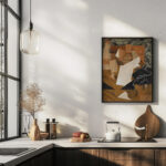 Stilleben mit Trauben 1914 Juan Gris 6 mockup