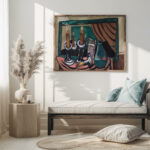 Stilleben mit gesturzter Kerze 1930 Max Beckmann 5 mockup