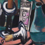Stilleben mit gesturzter Kerze 1930 Max Beckmann 8 mockup