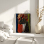 Stillleben Blumen in weiser Vase 1936 Alexej von Jawlensky 4 mockup