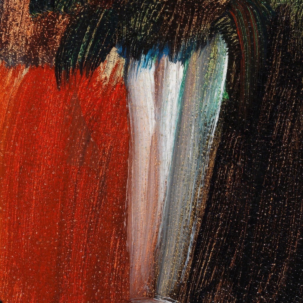 Stillleben Blumen in weiser Vase 1936 Alexej von Jawlensky 8 mockup