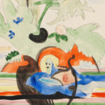 Stillleben mit Wiesenblumen 1929 Ernst Ludwig Kirchner 8 mockup