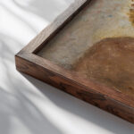 Stogi 1931 Tadeusz Makowski close up dark wood mockup