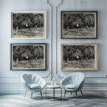 Stories in Wilderness – 6 1939–1940 Arnold Peter Weisz Kubincan framed posters mockup