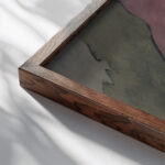 Storm Clouds 1935 Arthur Dove close up dark wood mockup